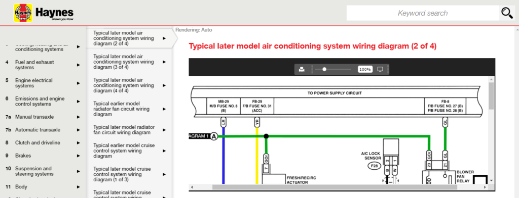 image of haynes online wiring diagrams not going full screen