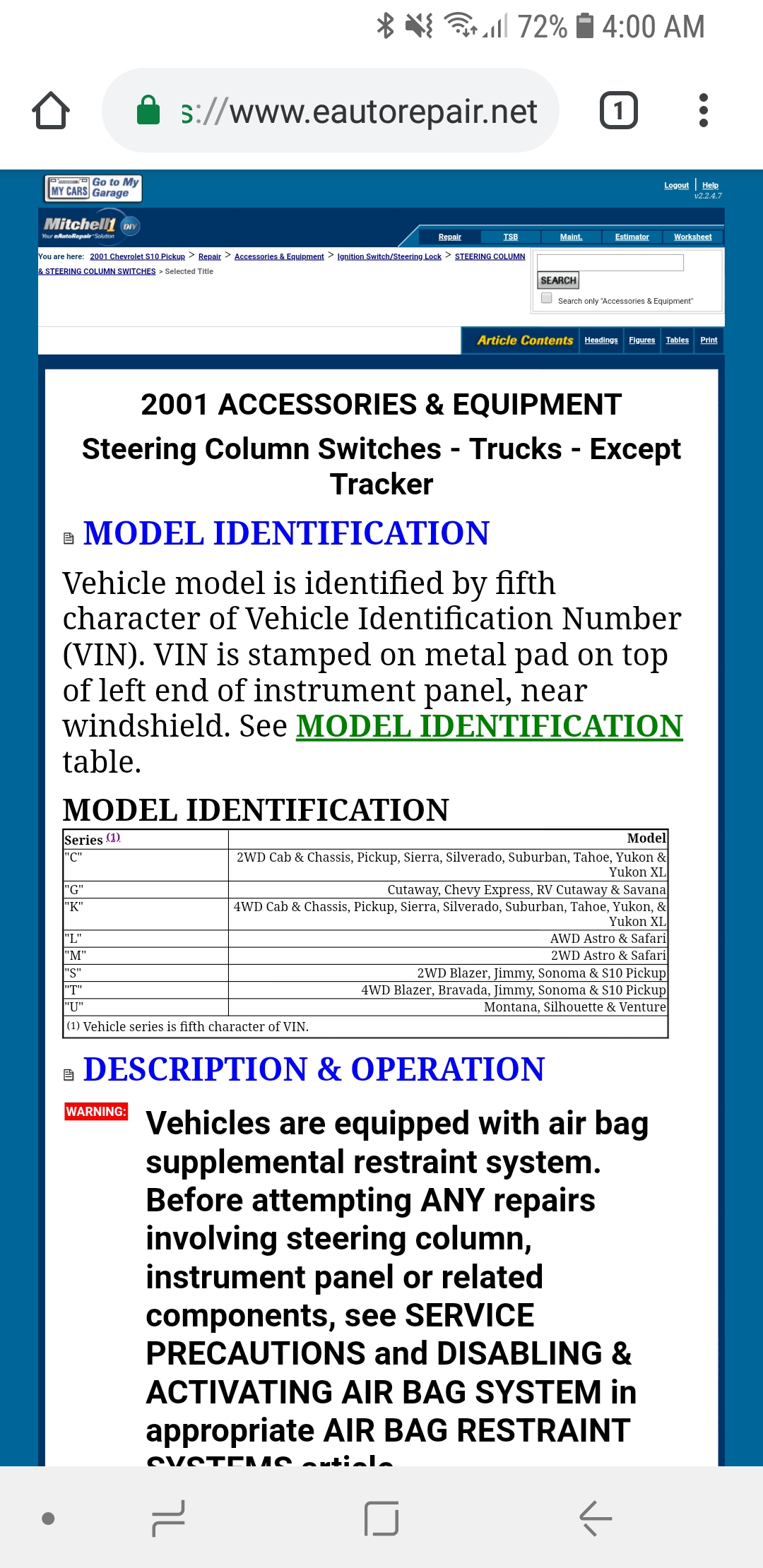 Mitchell 1 DIY review price, contents, navigation, demo